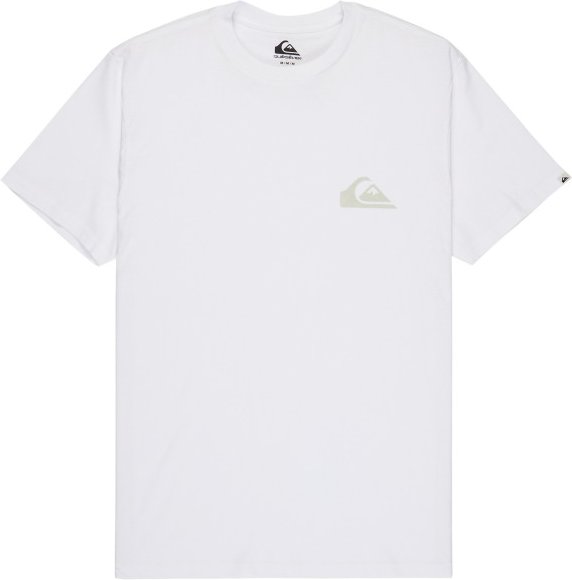 Quiksilver - EV Mini Logo S/S - T-Shirt Gr M weiß
