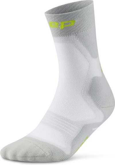 Thumbnail - CEP - Run Cushion Mid Cut - Laufsocken Gr M grau