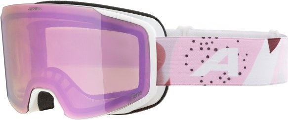 Alpina - Taos Q-Lite Mirror S2 (VLT 22%) - Skibrille rosa