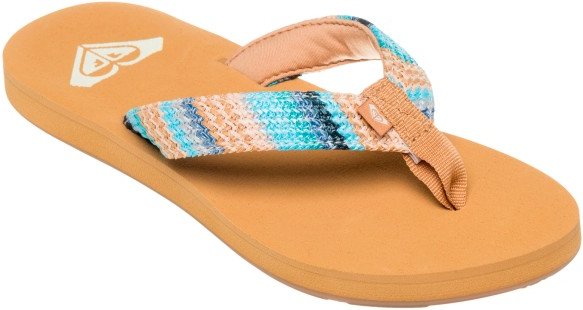 Roxy - Women's Porto Raffia II - Sandalen Gr 36 orange