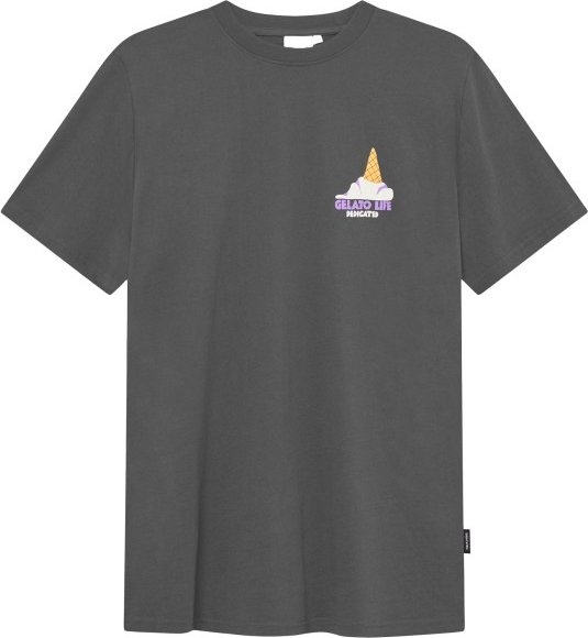 DEDICATED - T-Shirt Stockholm Gelato Life - T-Shirt Gr XXL grau