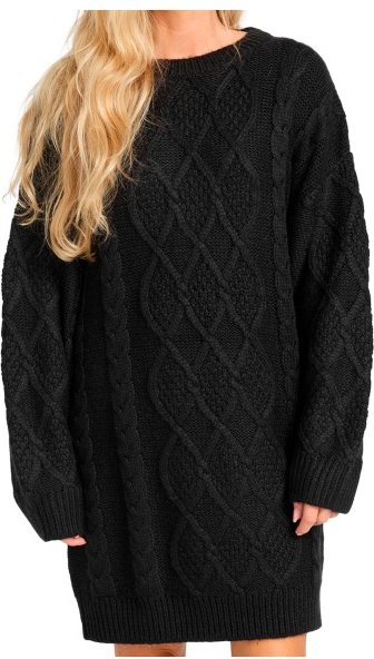 Thumbnail - Billabong - Women's Slow Day - Kleid Gr M schwarz