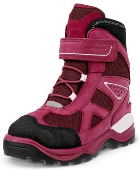 Ecco - Kid's Snow Mountain 1S Lace - Winterschuhe Gr 33 rot
