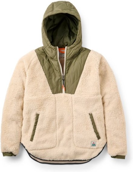 Passenger - Women's Beaumont Recycled Sherpa Hooded Fleece 2.0 - Fleecejacke Gr L beige