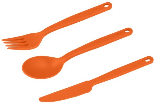 Sea to Summit - Camp Cutlery Set - 3Pc orange