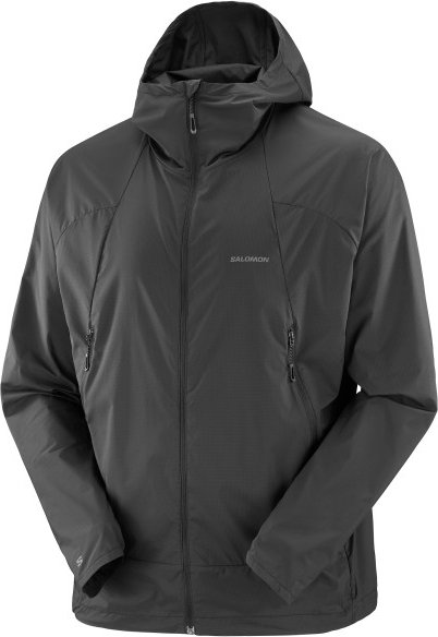 Salomon - Outwind Full Zip Jacket - Windjacke Gr S grau