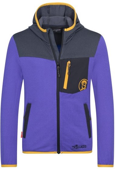 Trollkids - Kid's Holmedal Jacket - Fleecejacke Gr 110 lila