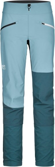 Thumbnail - Ortovox - Women's Punta Berrino Pants - Skitourenhose Gr XS - Regular türkis