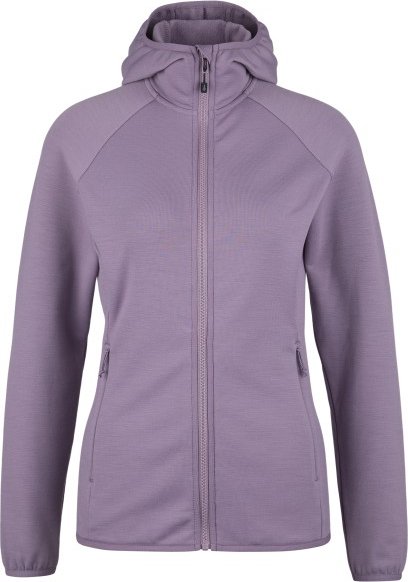 Heber Peak - Women's MerinoBlend SaplingHe. II Zip Hoody - Zip-Hoodie Gr S rosa