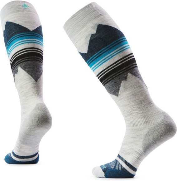 Thumbnail - Smartwool - Women's Ski Targeted Cushion Print OTC - Skisocken Gr S grau