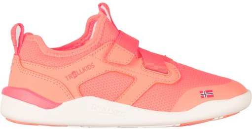 Trollkids - Kid's Bergen Hiker - Barfußschuhe Gr 29 mellow peach / watermelon