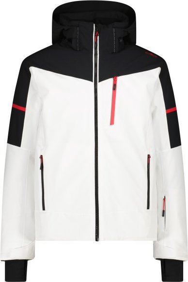 CMP - Jacket with Zip Hood - Regenjacke Gr 50 weiß