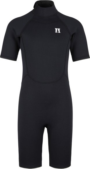 Heber Peak - Kid's SeapineHe. Short Wet Suit 3mm - Neoprenanzug Gr 12 years schwarz