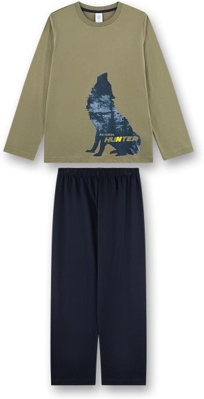 Thumbnail - Sanetta - Kid's Pyjama Long 245908 - Schlafanzug Gr 140 blau