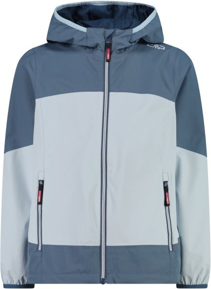 CMP - Girl's Jacket Fix Hood Ripstop - Regenjacke Gr 176 grau