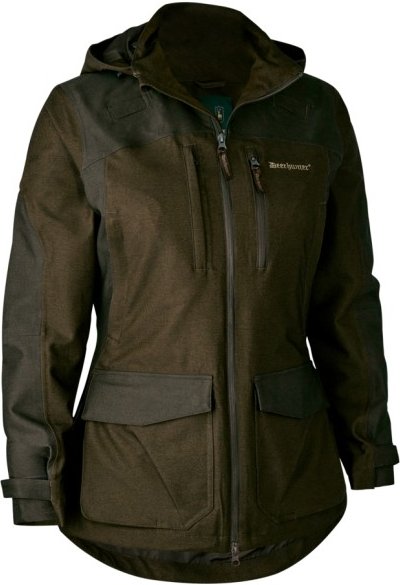 Deerhunter - Women's Chasse Jacket - Regenjacke Gr 42 oliv/schwarz