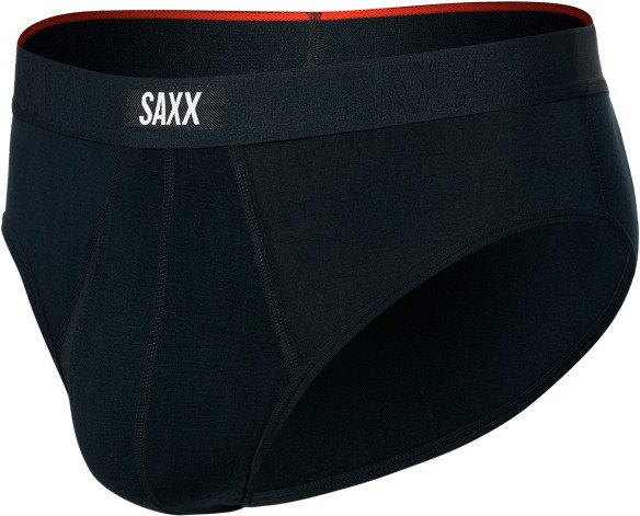 Saxx - Vibe Xtra Brief Fly - Alltagsunterwäsche Gr L schwarz