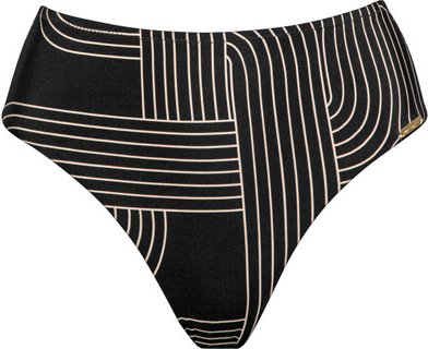 Watercult - Women's Line Set Bikini Bottoms No. 263 - Bikini-Bottom Gr 38 schwarz