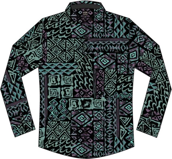 Billabong - Furnace Flannel - Hemd Gr M schwarz