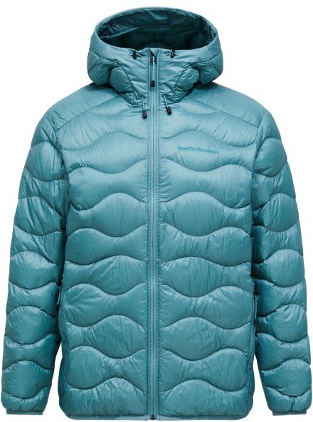 Peak Performance - Helium Down Hood Jacket - Daunenjacke Gr M türkis