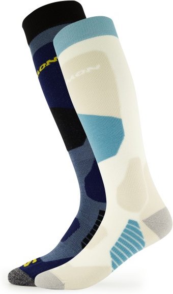 Thumbnail - Salomon - S/Access 2-Pack - Skisocken Gr 36-38 weiß
