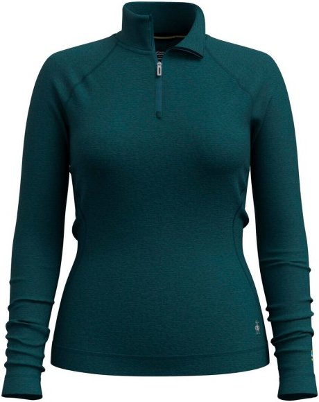 Thumbnail - Smartwool - Women's Classic Thermal Merino BL 1/4 Zip Boxed - Merinounterwäsche Gr S blau