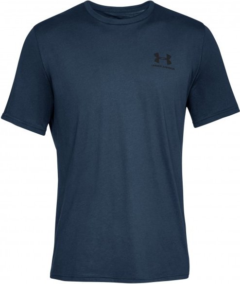 Under Armour - Sportstyle Left Chest S/S - Funktionsshirt Gr M - Regular blau