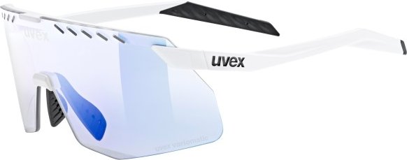Uvex - Pace Stage Small V Photochromic S1-3 (VLT 16-69%) - Fahrradbrille weiß