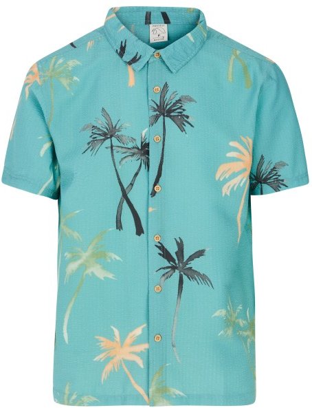 Protest - PRTDuston Shirt Short Sleeves - Hemd Gr S türkis