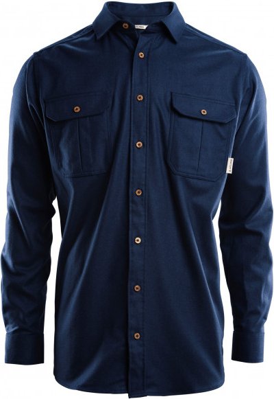 Aclima - Leisurewool Reborn Woolshirt - Hemd Gr XXL blau