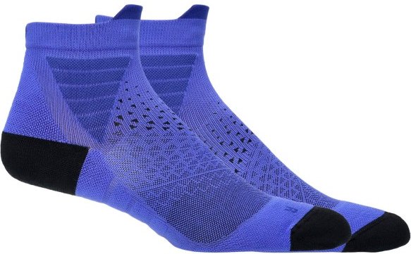 Asics - Fujitrail Quarter Sock - Laufsocken Gr 35-38 lila/blau