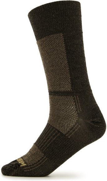 Wrightsock - Coolmesh II Merino Crew - Wandersocken Gr S schwarz