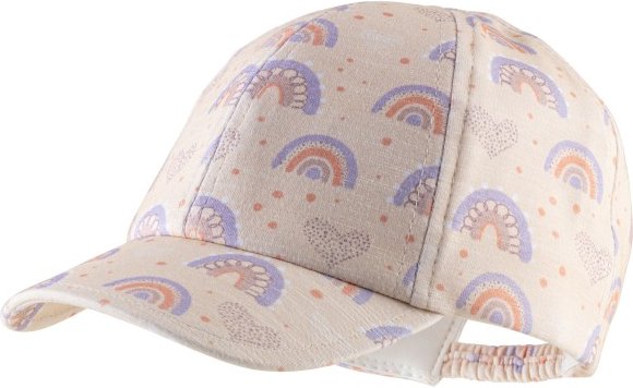Sterntaler - Kid's Basecap Regenbögen - Cap Gr 55 cm weiß