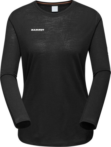 Mammut - Women's Tree Wool Firstlayer Longsleeve - Merinoshirt Gr XS schwarz