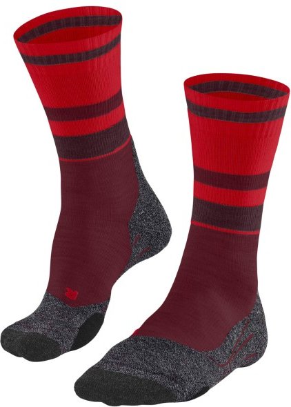 Falke - Falke TK2 Explore Compression - Wandersocken Gr 39-41 fuego /schwarz
