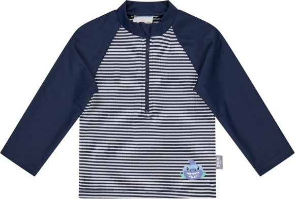 Sterntaler - Kid's Badeshirt Langarm Hai - Lycra Gr 92 blau/grau