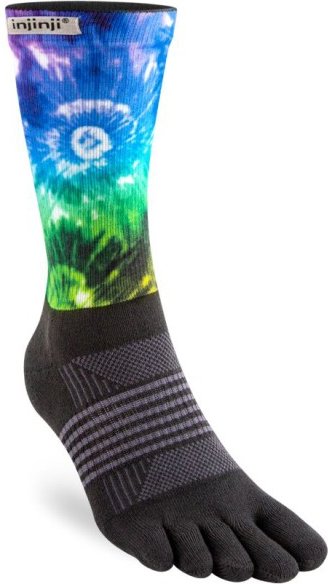 Injinji - Women's Trail Midweight Crew Spectrum - Laufsocken Gr XS/S grau