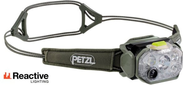 Petzl - Swift Rl - Stirnlampe grau