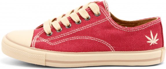 Grand Step Shoes - Marley Classic - Sneaker Gr 36 beige/rot