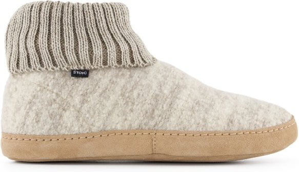 Stoic - HyddaSt. II Wool Knit Boot - Hüttenschuhe Gr 42 beige