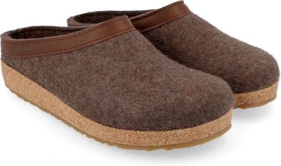 Haflinger - Grizzly Torben - Hüttenschuhe Gr 48 braun