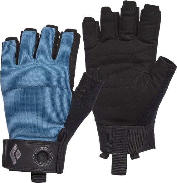 Black Diamond - Crag Half-Finger Gloves - Handschuhe Gr XS schwarz/blau