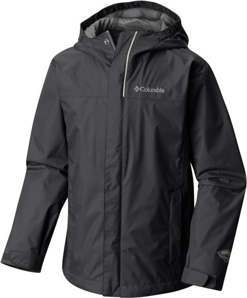 Columbia - Kid's Watertight II Jacket - Regenjacke Gr 10-12 Years grau/schwarz