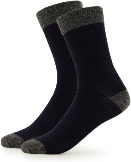 Alpacasocks&Co - Merino Lifestyle - Merinosocken Gr 36-39 schwarz