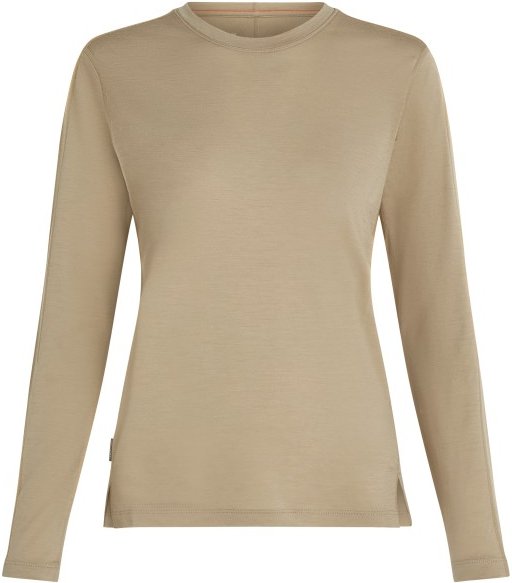 Icebreaker - Women's Merino 150 Ace L/S Tee - Merinoshirt Gr L beige