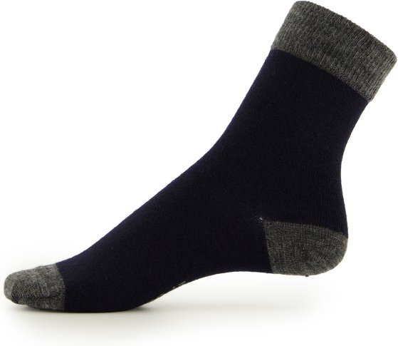 Alpacasocks&Co - Kid's Merino - Merinosocken Gr 31-34 schwarz