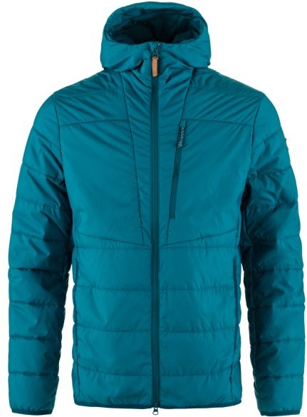 Thumbnail - Fjällräven - Keb Padded Hoodie - Kunstfaserjacke Gr L türkis