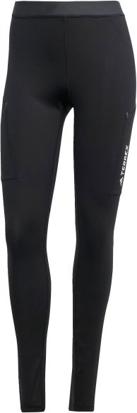 adidas Terrex - Women's Terrex Xperior Brushed Tights - Langlaufhose Gr XS schwarz
