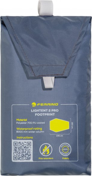 Ferrino - Lightent 2 Pro Footprint - Zeltunterlage grau
