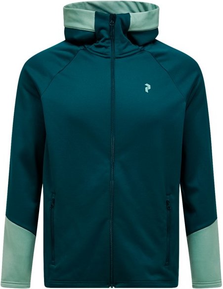 Peak Performance - Rider Essentials Zip Hood - Fleecejacke Gr L blau